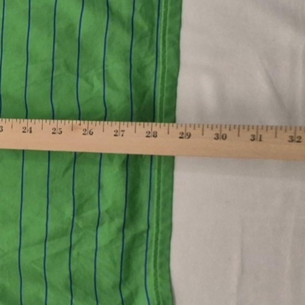 RLX Ralph Lauren men's green striped golf polo shirt Medium short sleeve outdoor - Picture 14 of 16